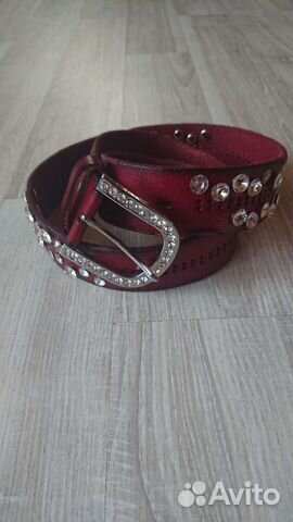 Ремень женский кожаный