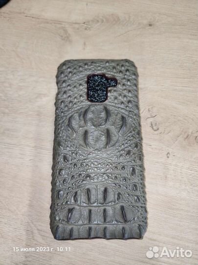 Чехол из натурального крокодила на samsung A8