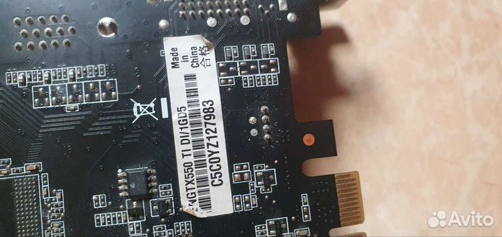 Видеокарта gtx 550 ti 1gb от Asus