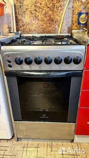 Электро газовая плита