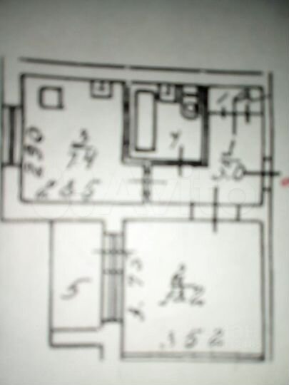 1-к. квартира, 30,1 м², 1/5 эт.