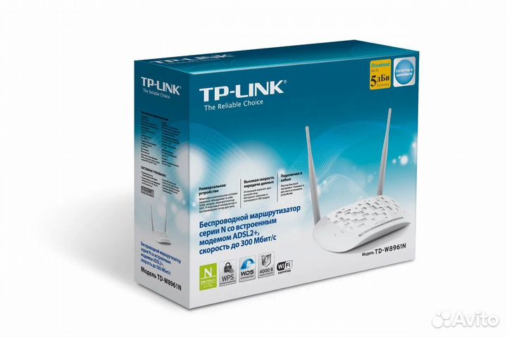 Роутер tp link td w8901n