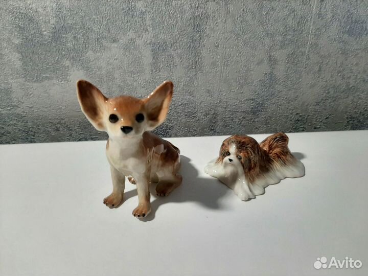 Миниатюрные керамические статуэтки животных