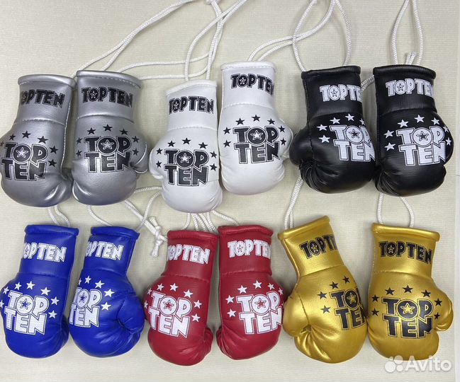 Боксерские перчатки брелки для сумик и машин