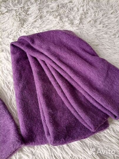 Шапка и снуд демисезонные /зима из ангоры