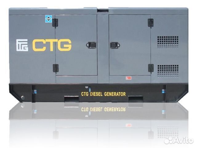 Трехфазный дизельный генератор CTG AD-345RE