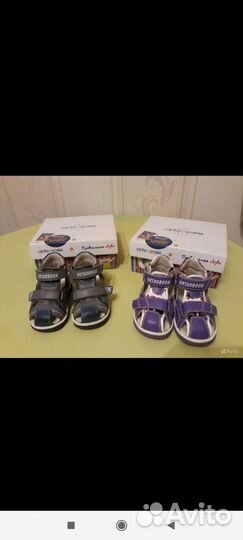 Сандалии для девочки 19 размер