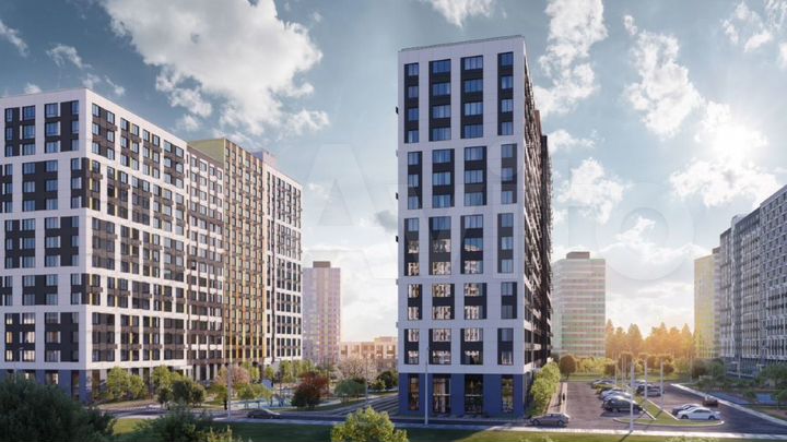 1-к. квартира, 41,4 м², 13/15 эт.