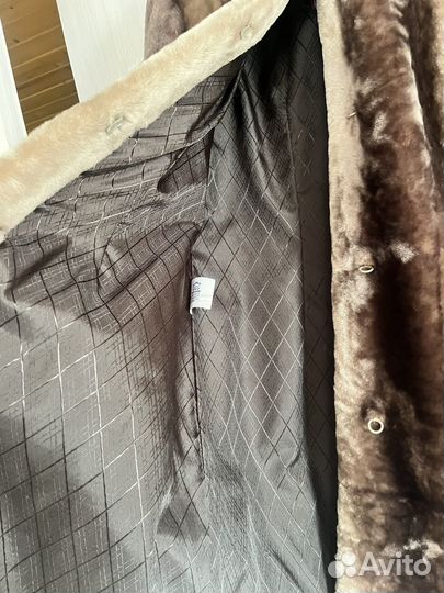 Шуба из мутона