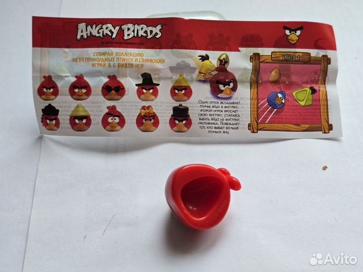 Angry birds фигурки