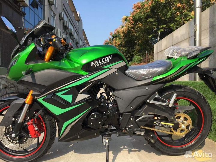 Мотоцикл falcon terrail 250 (Зеленый)