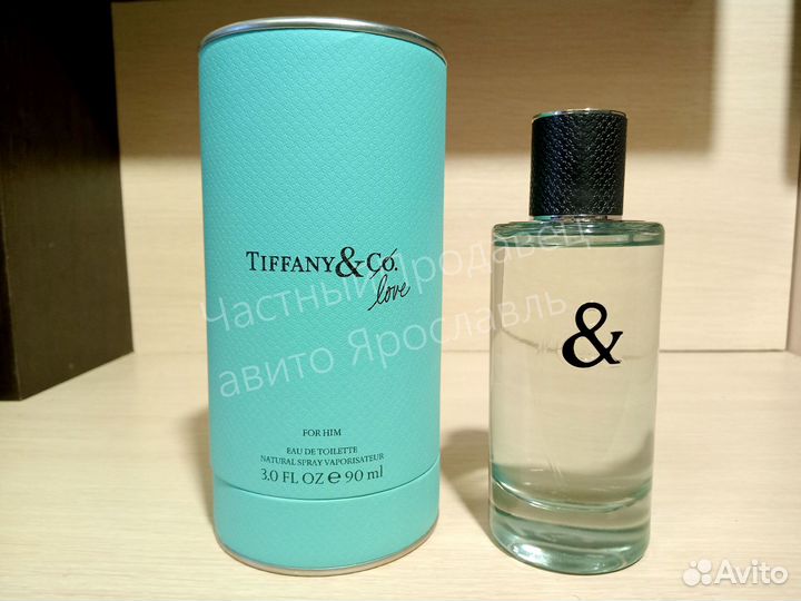 Tiffany & co love for him 90ml edt мужские lot*T89