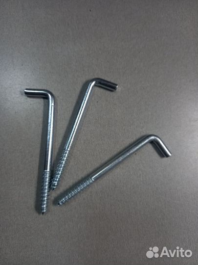 Шуруп Г-образный 8х100, в ассортименте