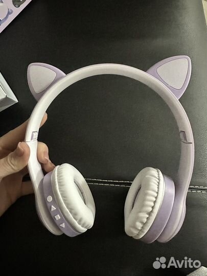 Наушники детские светящиеся с Bluetooth