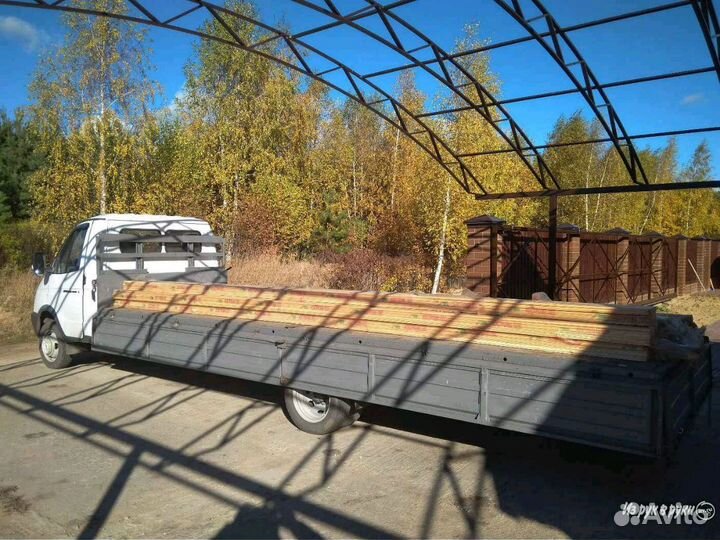 Грузоперевозки 6 метровой открытой газелью (Газель