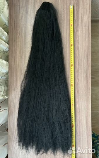 Хвост шиньон на крабе