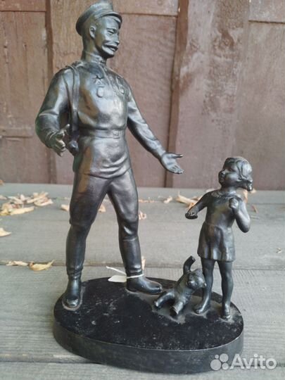 Статуэтка чугунная (касли)