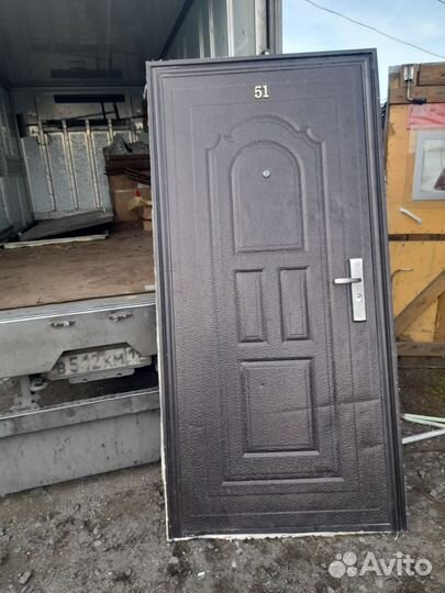 Дверь входная железная бу