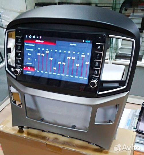 Hyundai H1 Grand Starex магнитола Android крутилки