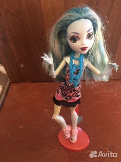 Monster High кукла Лагуна Блю. Из серии «Страх, ка