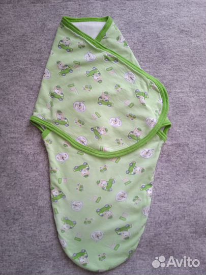 Пеленка-кокон на липучках