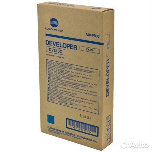 DV-610K DV-610Y DV-610M DV-610C DV-610 для Konica