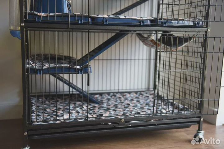 Большая клетка для шиншилл, попугая, хорька, дегу