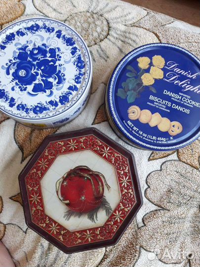 Коробки железные