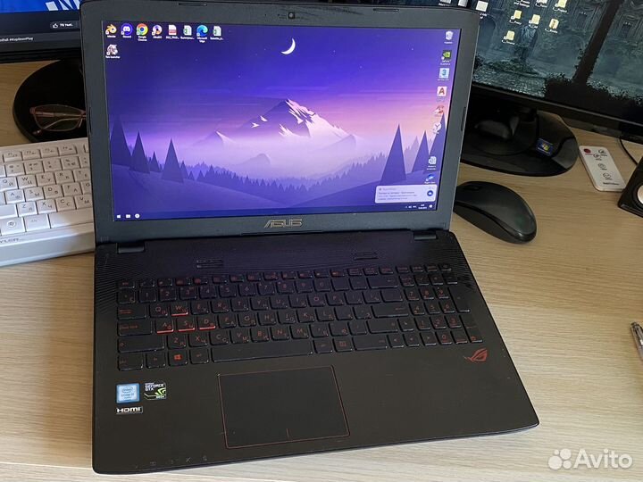 Ноутбук asus rog GL552vw
