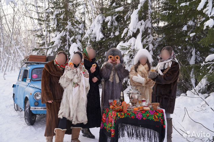 Шуба натуральная лиса 42-46