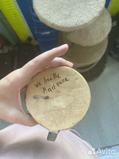 Кружка ручной работы Шляпник Алиса в стране чудес