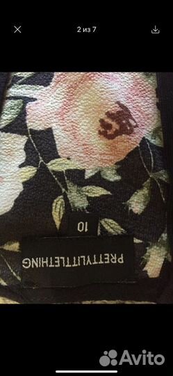 Платье из крепдешина