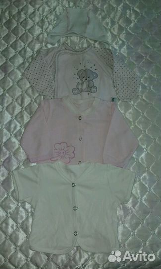 Пакет вещей для девочки 0-3мес