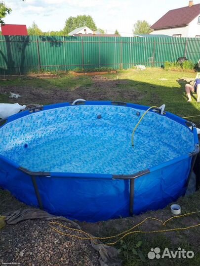 Бассейн каркасный