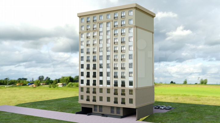 1-к. квартира, 77 м², 9/12 эт.