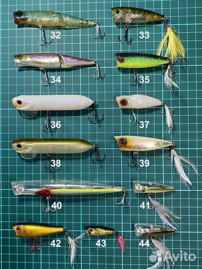 Воблеры Bassday, Yo-Zuri, Lucky Craft, Asakura
