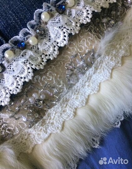 Юбка джинсовая новая Франция