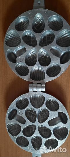 Форма для выпечки орехов Лесное ассорти СССР