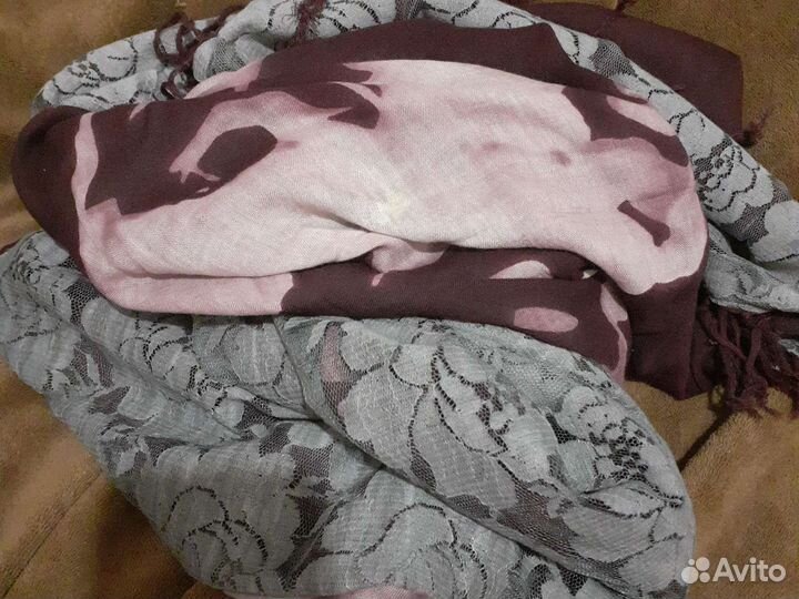 Платок двусторонний, хлопок