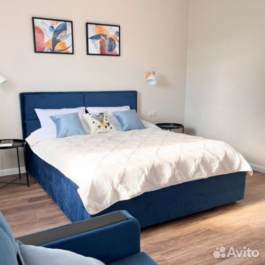 Кровать двухспальная лофт