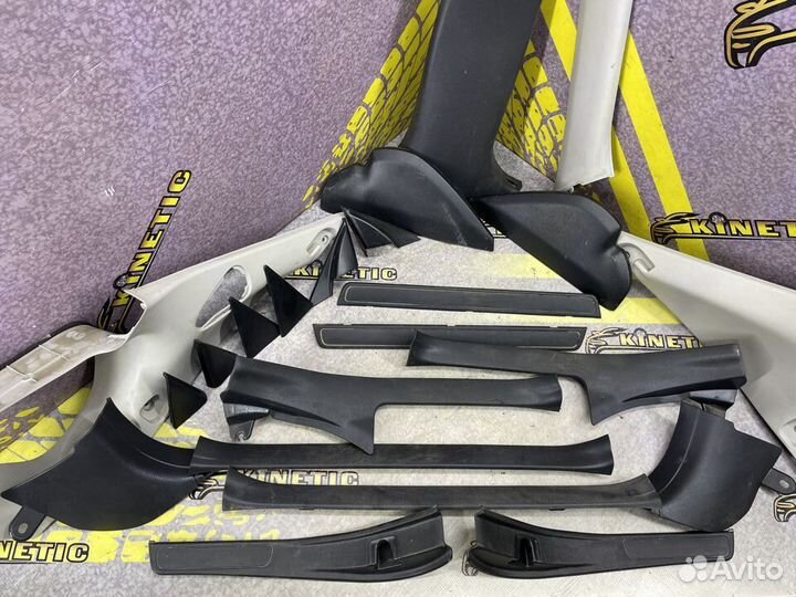 Обшивка салона Накладка на порог Субару Импреза G1