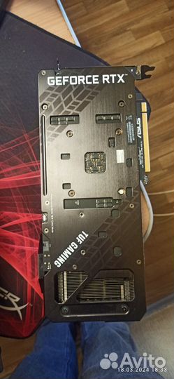 Видеокарта Asus tuf gaming 3060ti