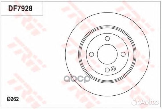 Диск тормозной задний hyundai i30 12, solaris