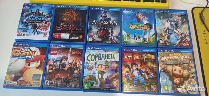 Sony playstation Vita 69 игр одним лотом