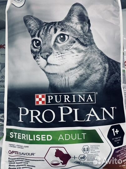 Пурина Purina Pro Plan корм для кошек 10/12