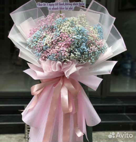 Букет из гипсофилы