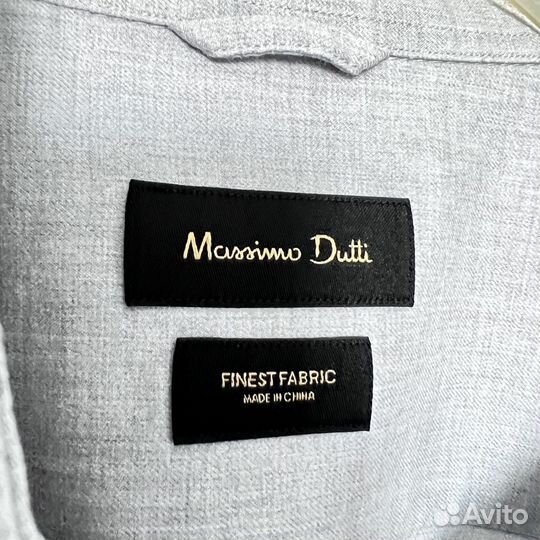 Рубашка Massimo Dutti оигинал бу неделя (серая)
