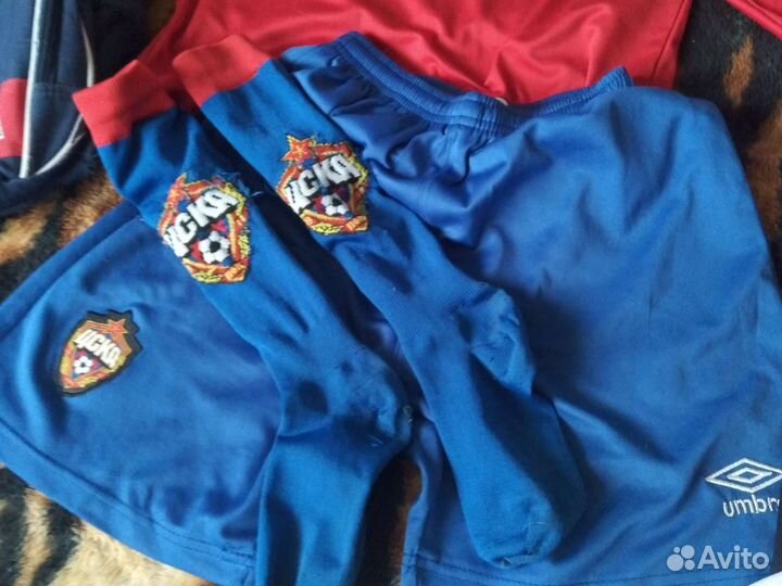 Футбольная форма цска детская