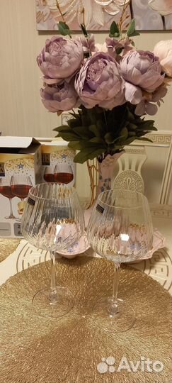 Бокалы для Красного вина Богемия (Чехия )