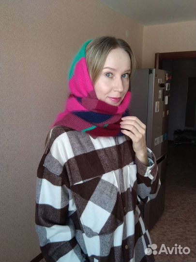 Косынка вязаная